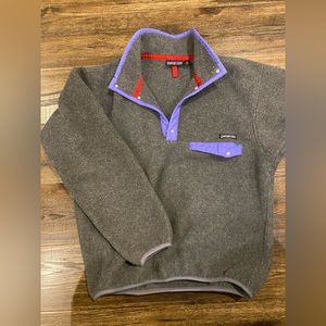 Patagonia snap pullover sweater